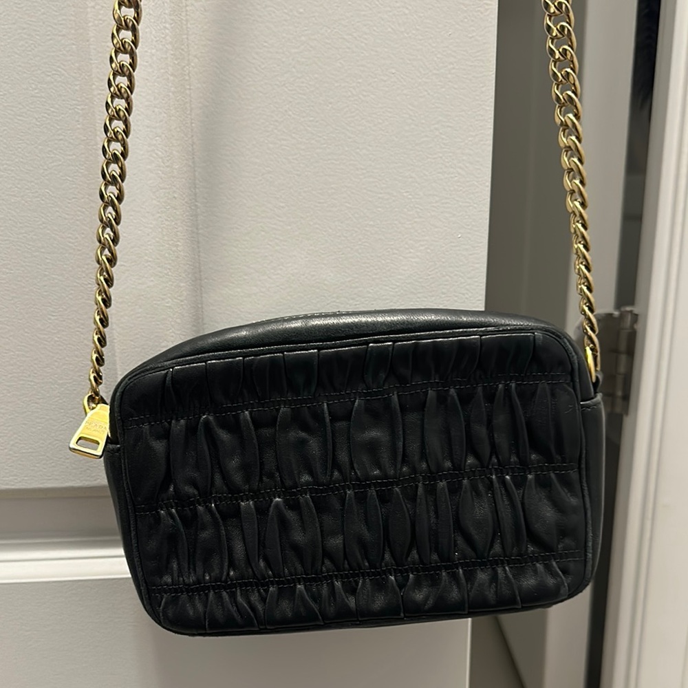 Prada Black Leather Crossbody Bag - Picture 2 of 4